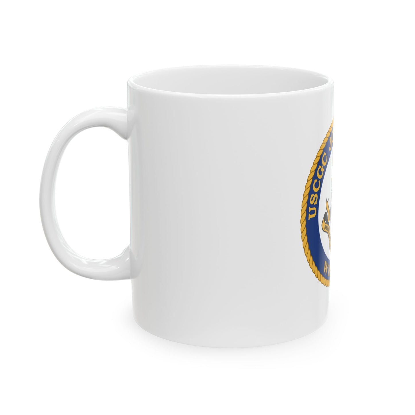USCGC John Midgett WHEC 726 (U.S. Coast Guard) White Coffee Mug
