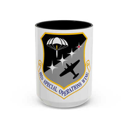 492 Special Operations Wing AFSOC (U.S. Air Force) Accent Coffee Mug