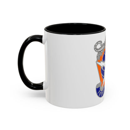 505 Signal Brigade 3 (U.S. Army) Accent Coffee Mug