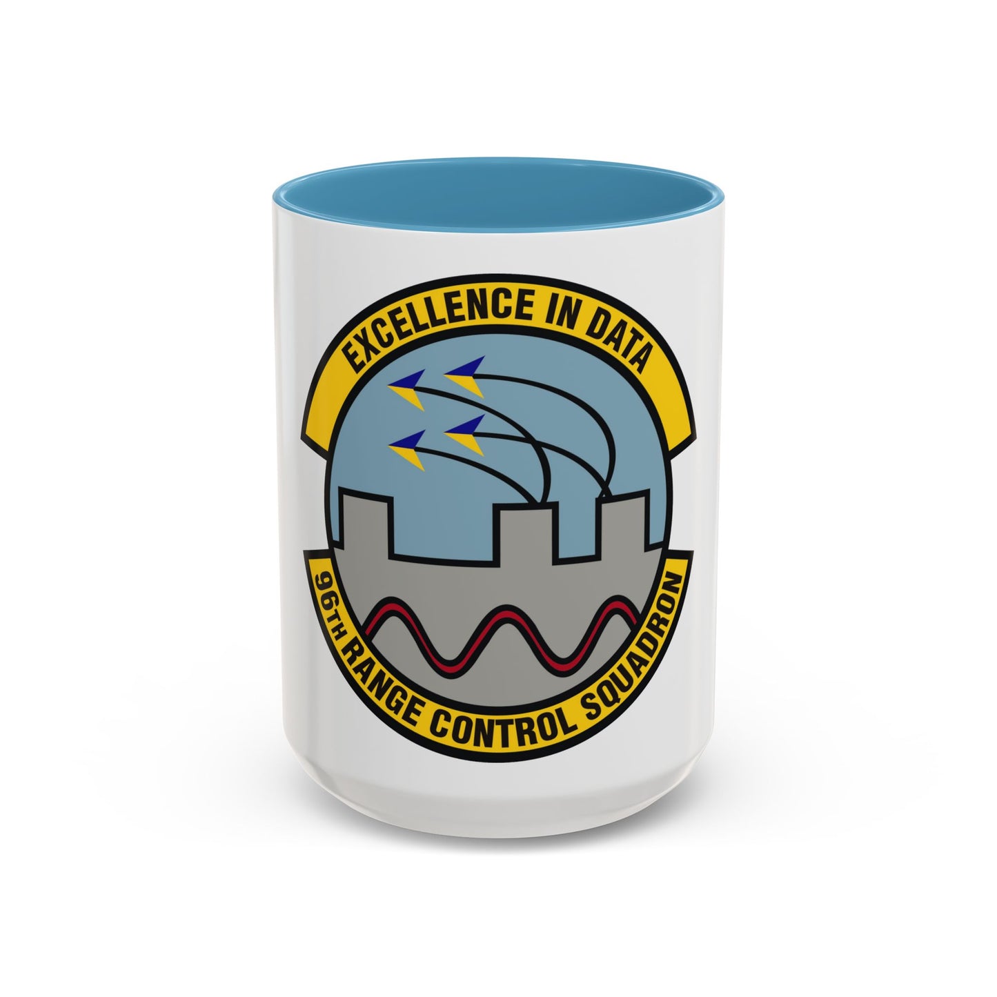 96th Range Control Squadron (U.S. Air Force) Accent Coffee Mug