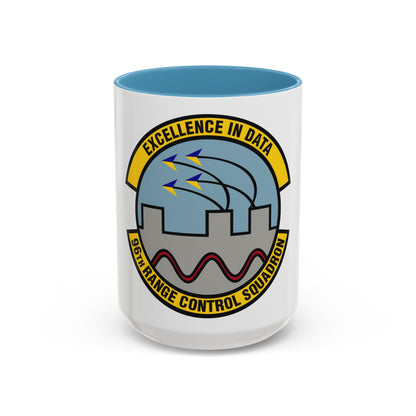 96th Range Control Squadron (U.S. Air Force) Accent Coffee Mug