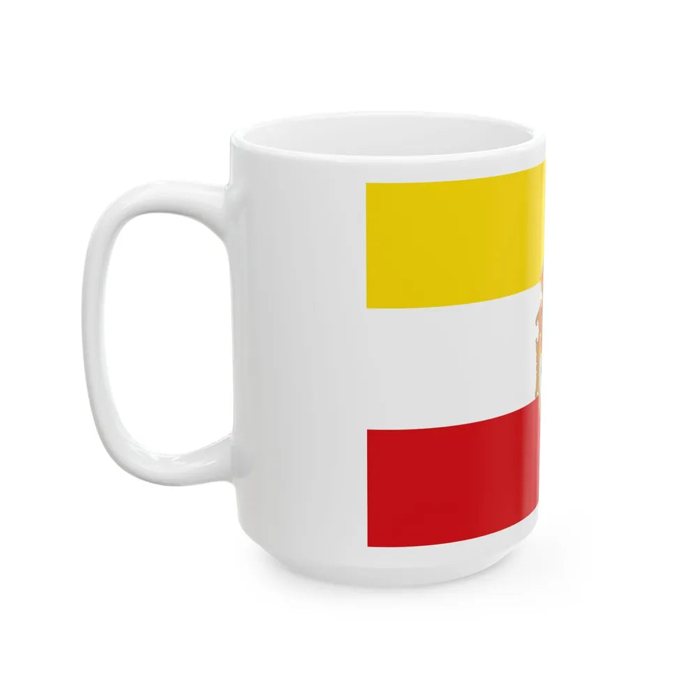 Flag of Cuenca Spain - White Coffee Mug-Go Mug Yourself