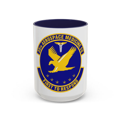 35th Aerospace Medicine Squadron (U.S. Air Force) Accent Coffee Mug