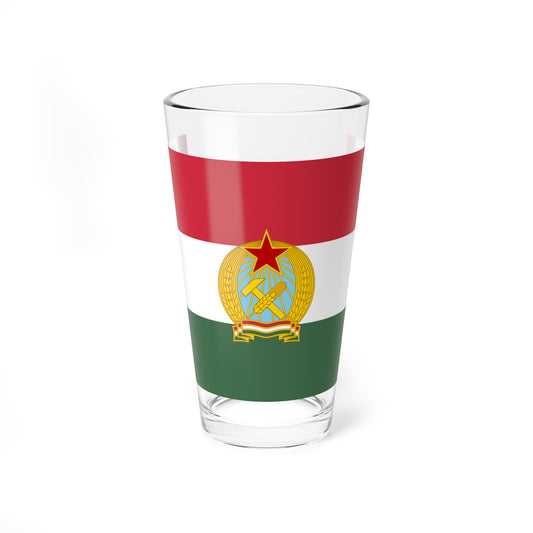 Flag of Hungary 1949-1956 (Hungary) Pint Glass 16oz