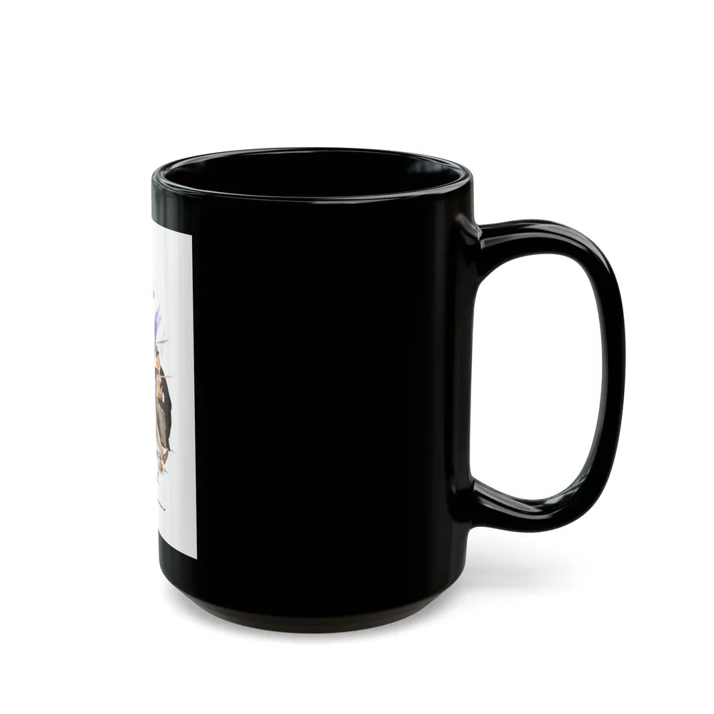 Esquire Illustration, January 1934 - Black Coffee Mug-Go Mug Yourself