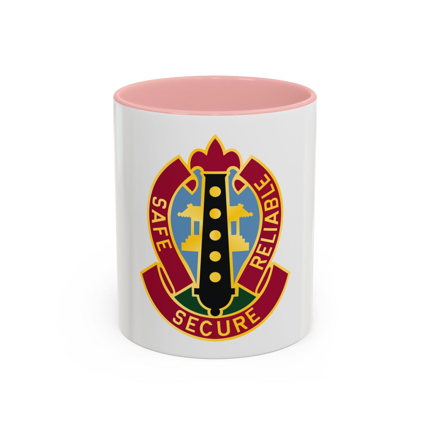6 Ordnance Battalion (U.S. Army) Accent Coffee Mug