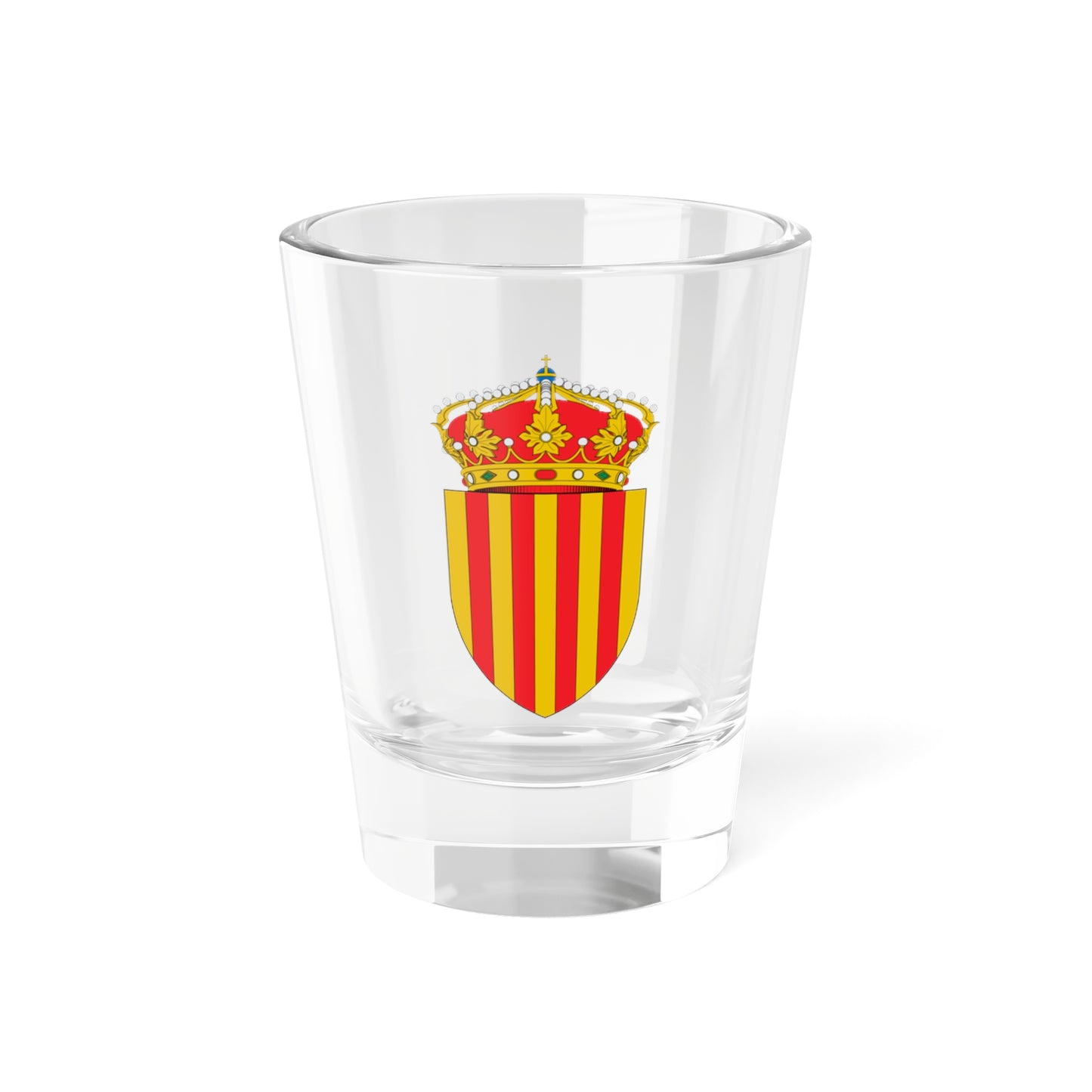 Escut de Catalunya apuntat (Spain) (Coat of Arms) Shot Glass 1.5oz