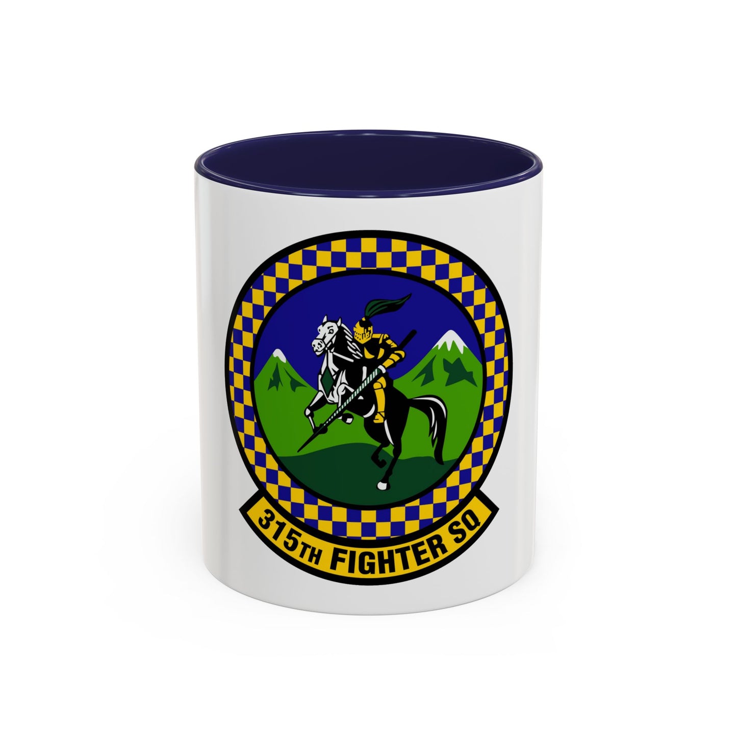 315 Fighter Squadron ACC (U.S. Air Force) Accent Coffee Mug