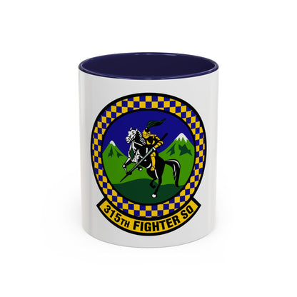 315 Fighter Squadron ACC (U.S. Air Force) Accent Coffee Mug