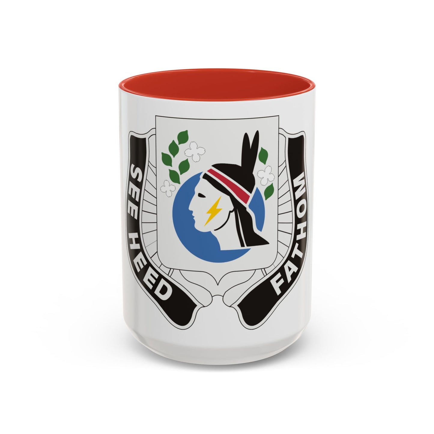 635 Military Intelligence Battalion (U.S. Army) Accent Coffee Mug