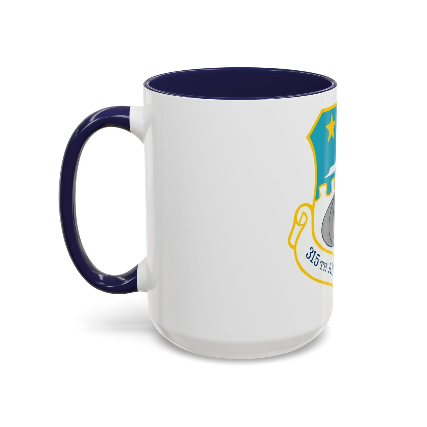 315th Airlift Wing (U.S. Air Force) Accent Coffee Mug