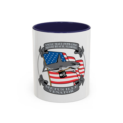 USCGC Maui WPB 1304 (U.S. Coast Guard) Accent Coffee Mug