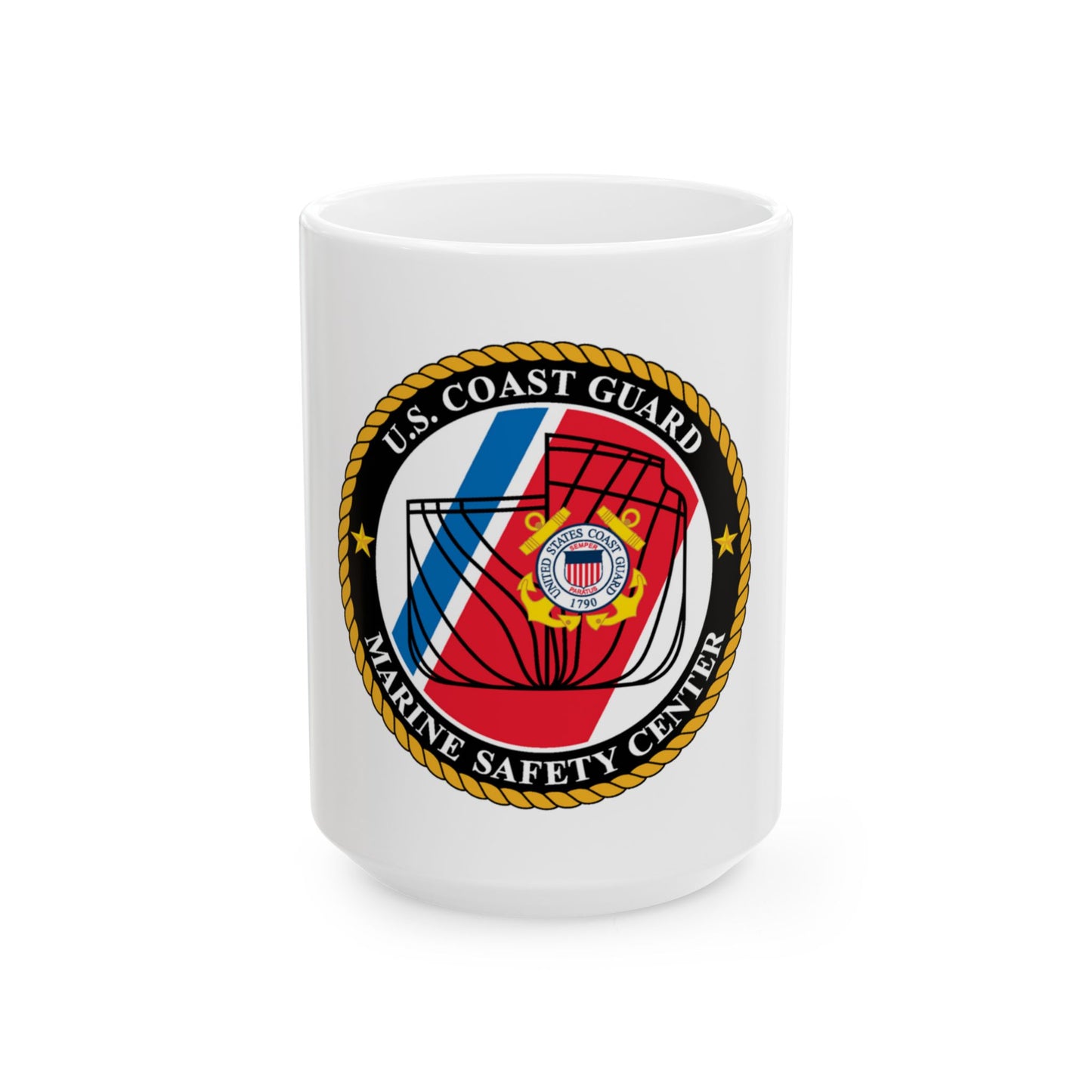 USCG MARINE SAFETY CENTER (U.S. Coast Guard) White Coffee Mug