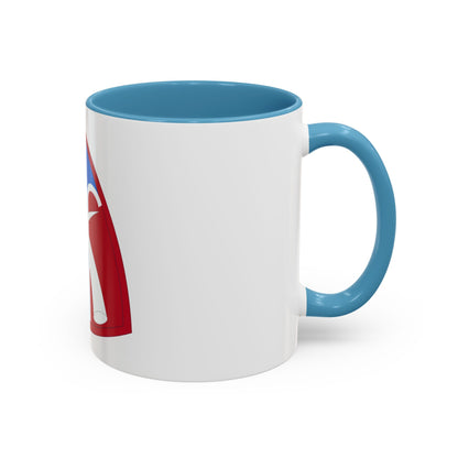 USA Support Thailand (U.S. Army) Accent Coffee Mug