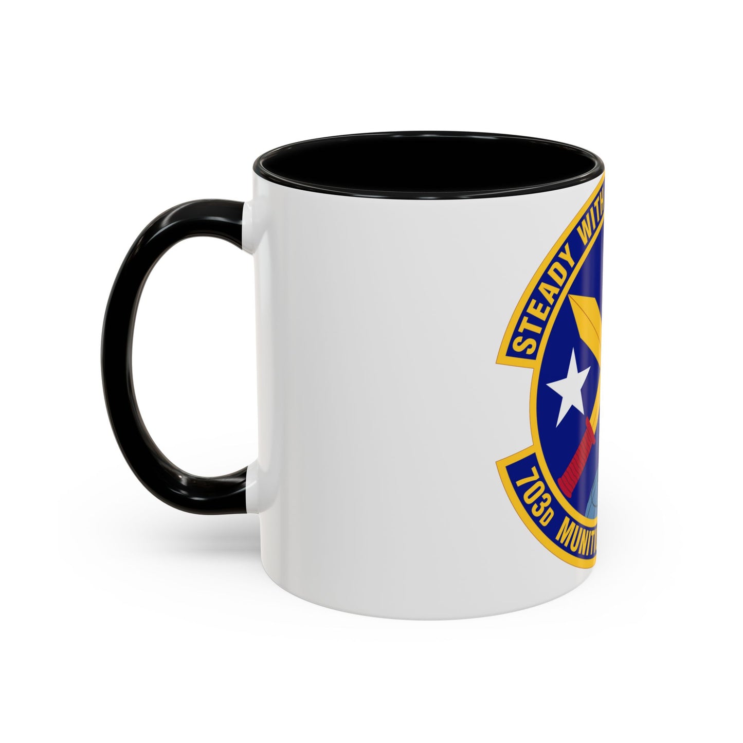 703d Munitions Support Squadron (U.S. Air Force) Accent Coffee Mug