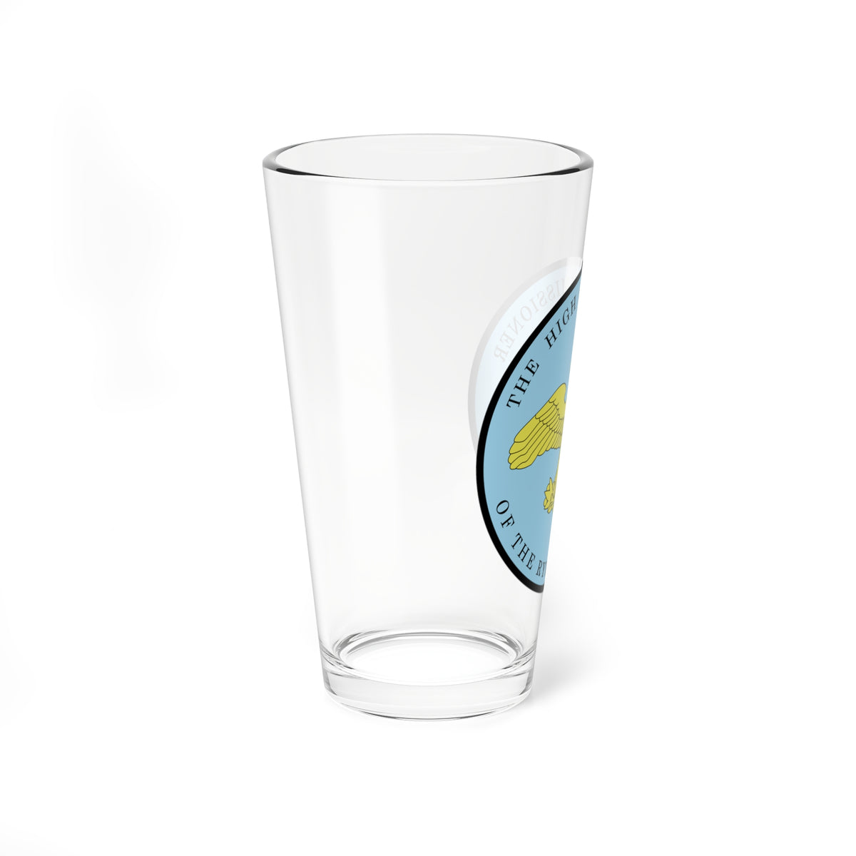 Seal of High Commissioner of the Ryukyu Islands (Japan) (Coat of Arms) Pint Glass 16oz