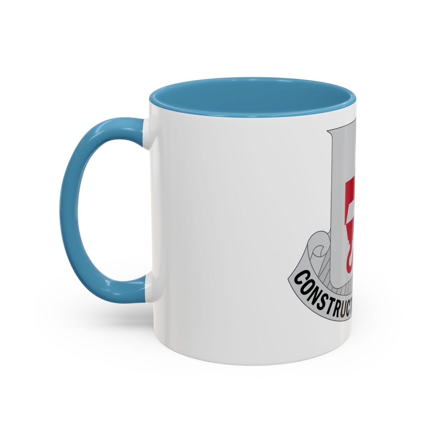 244 Engineer Battalion (U.S. Army) Accent Coffee Mug