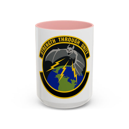 595 Operations Support Flight AFSPC (U.S. Air Force) Accent Coffee Mug