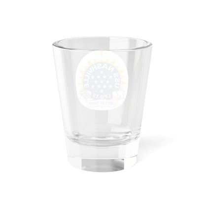 USS Nashille LPD 13 (U.S. Navy) Shot Glass 1.5oz