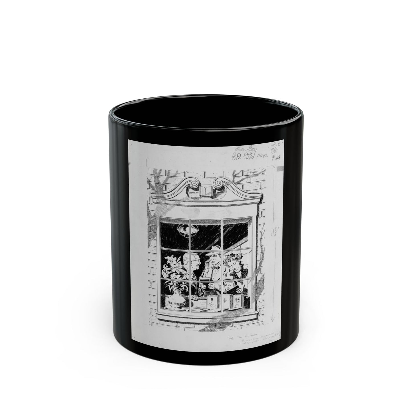 Christian Herald Magazine 3 (Christian Herald Publ., c. 1940s) - Black Coffee Mug-11oz-Go Mug Yourself