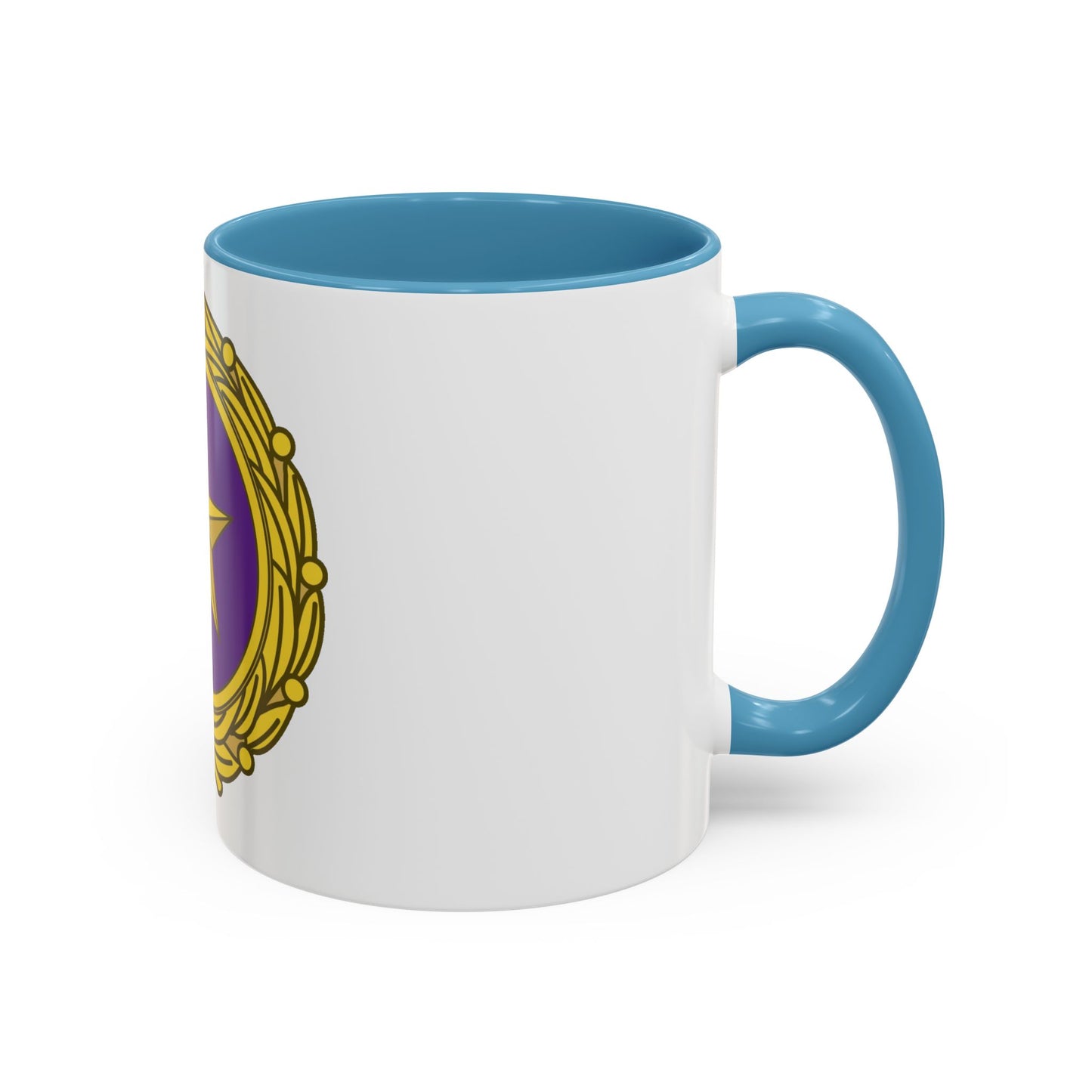 Gold Star Lapel (U.S. Army) Accent Coffee Mug