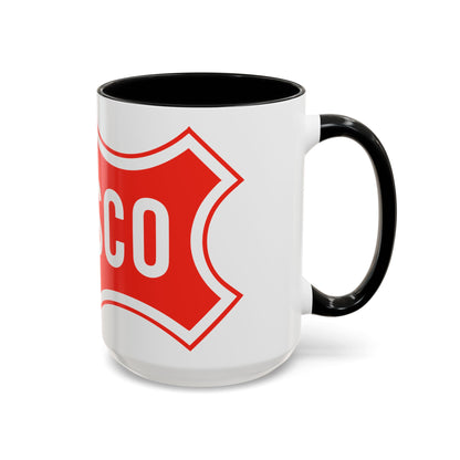 Seal of Frisco Texas - Accent Coffee Mug