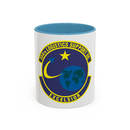 354th Logistics Support Squadron (U.S. Air Force) Accent Coffee Mug