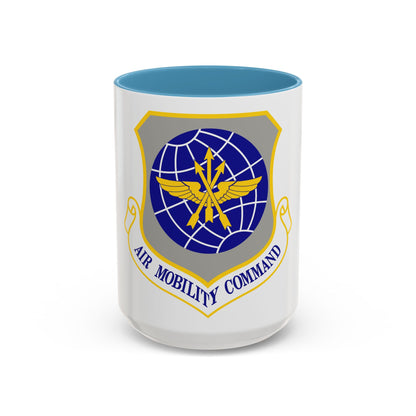 Air Mobility Command (U.S. Air Force) Accent Coffee Mug