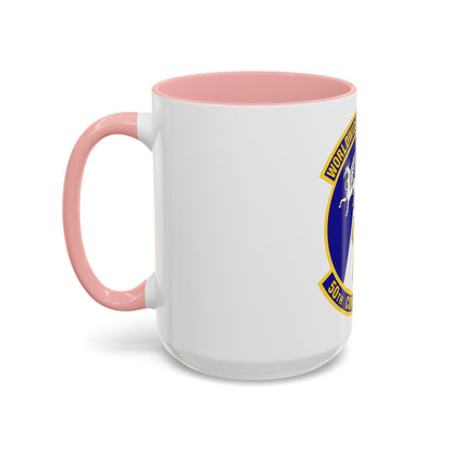 50th Contracting Squadron (U.S. Air Force) Accent Coffee Mug