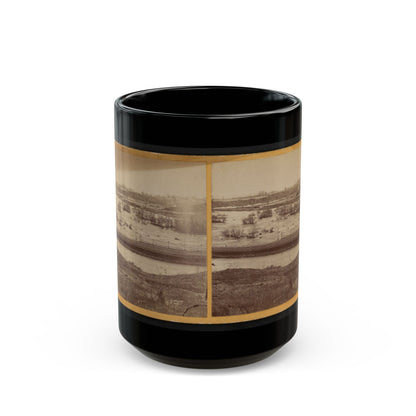 Belle Island, James River (U.S. Civil War) Black Coffee Mug