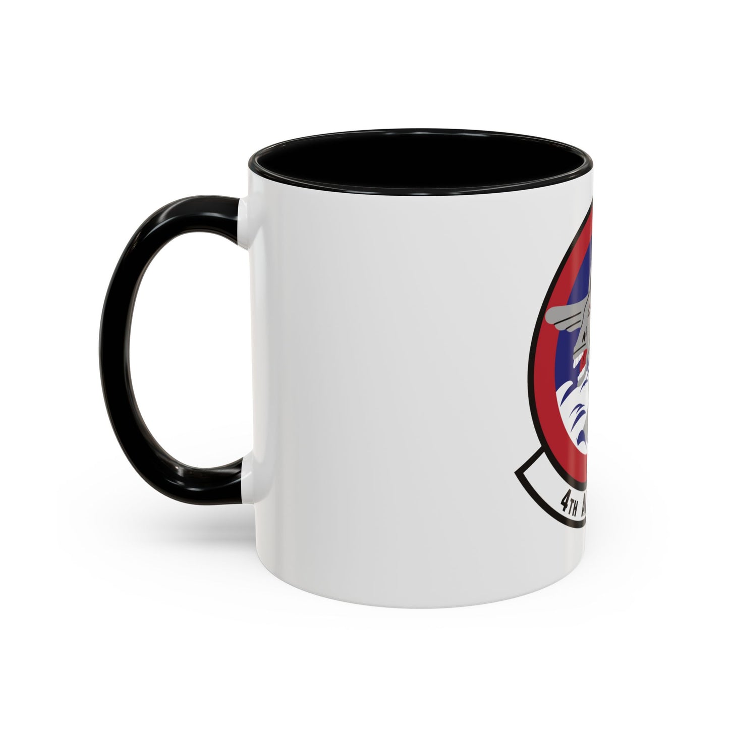 4th Airlift Squadron (U.S. Air Force) Accent Coffee Mug