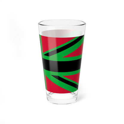African Britain Flag (United Kingdom) Pint Glass 16oz