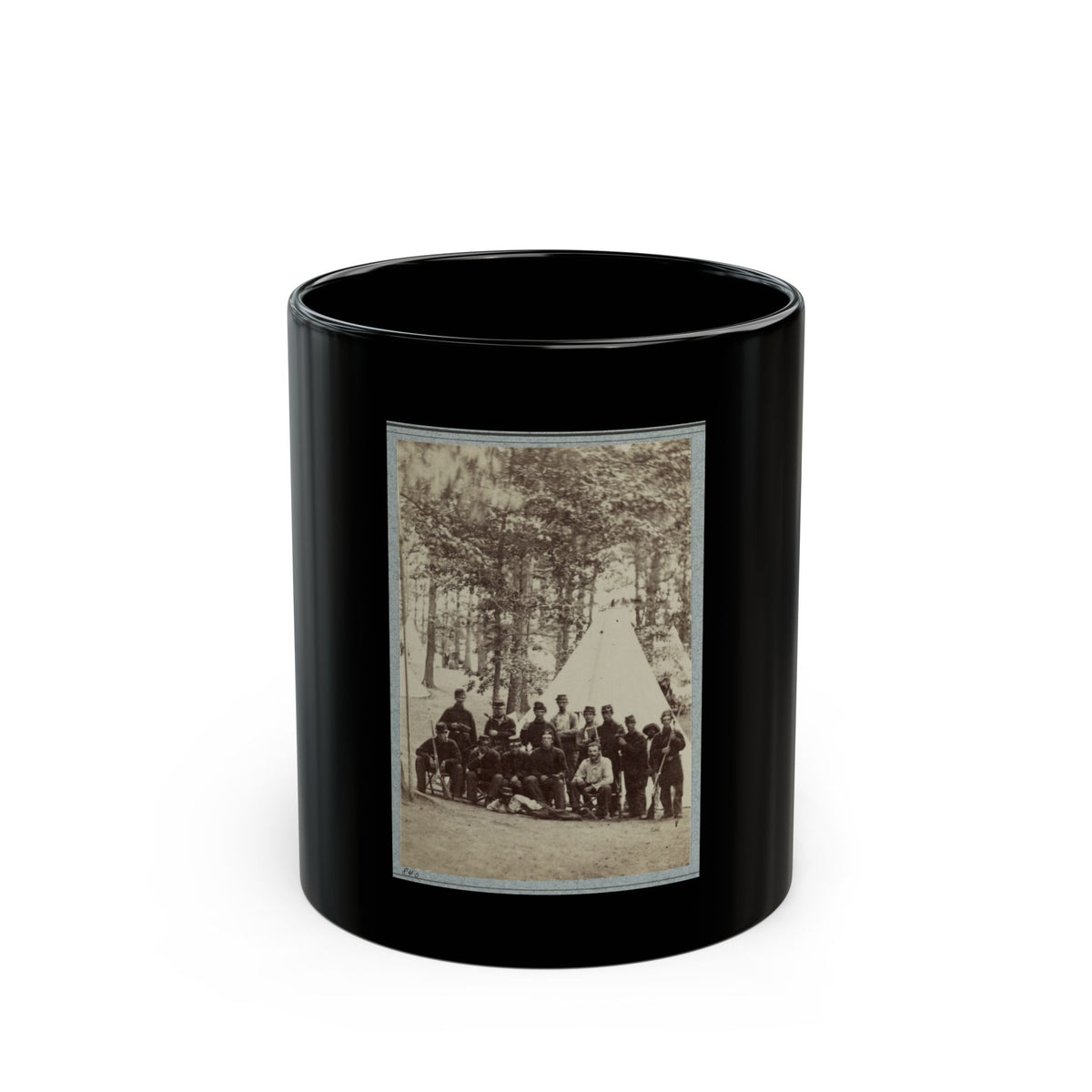2d Rhode Island Infantry 016 (U.S. Civil War) Black Coffee Mug