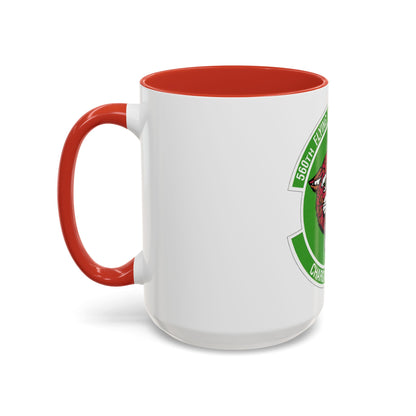 560 Flying Training Squadron AETC (U.S. Air Force) Accent Coffee Mug