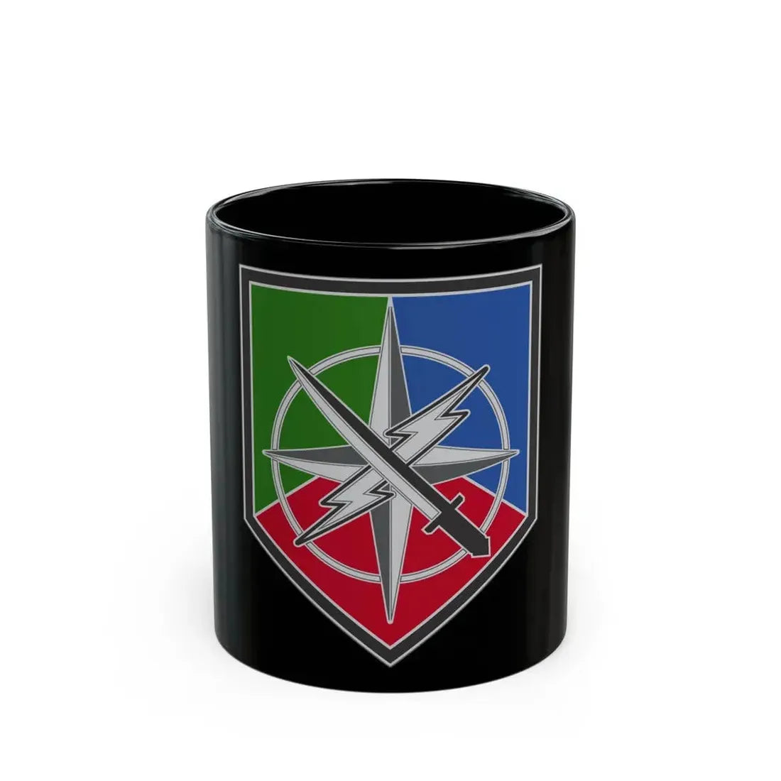 648 Maneuver Enhancement Brigade (U.S. Army) Black Coffee Mug 11oz - Go Mug Yourself