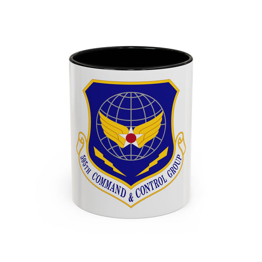 595 Command and Control Group AFSPC (U.S. Air Force) Accent Coffee Mug