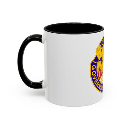 353 Civil Affairs Command 2 (U.S. Army) Accent Coffee Mug