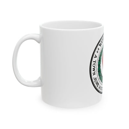 Seal of Worcester Massachusetts - White Coffee Mug