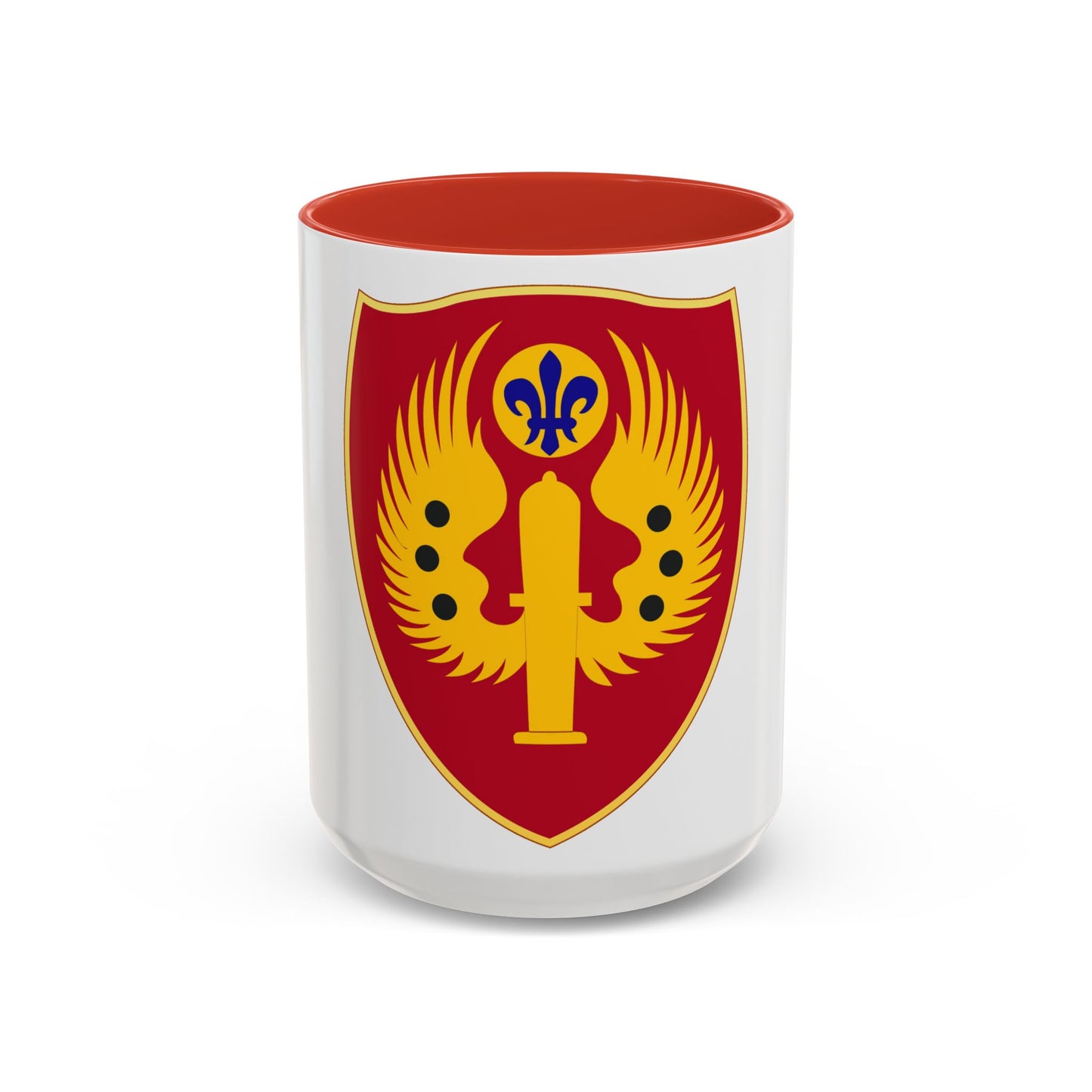 463rd Airborne Field Artillery Battalion (U.S. Army) Accent Coffee Mug