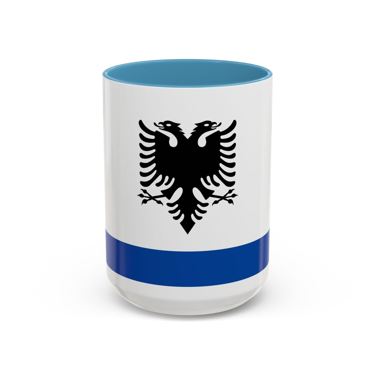Government Ensign of Albania - Accent Coffee Mug