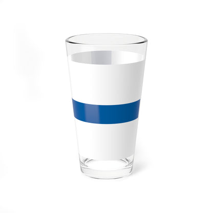 Flag of Kozarmisleny (Hungary) Pint Glass 16oz