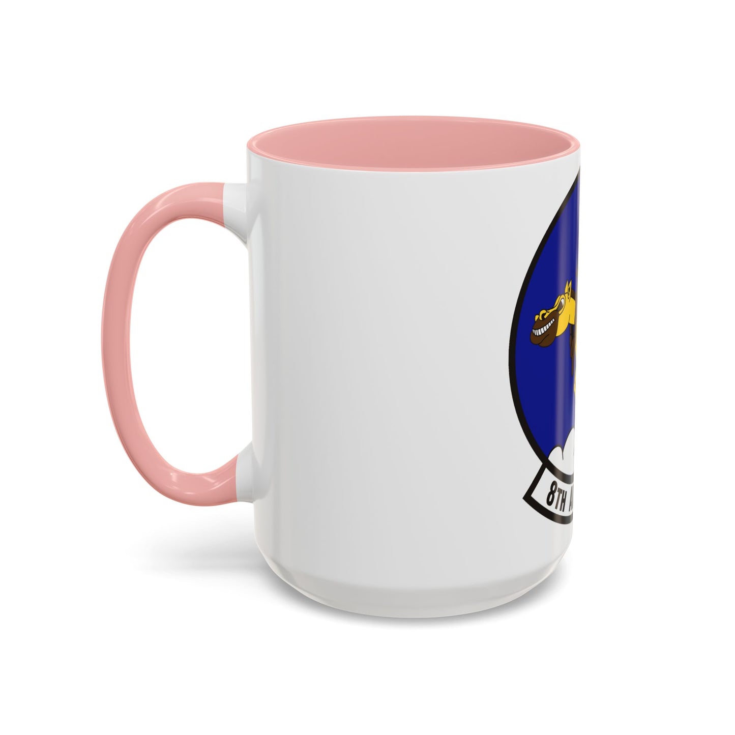 8th Airlift Squadron (U.S. Air Force) Accent Coffee Mug