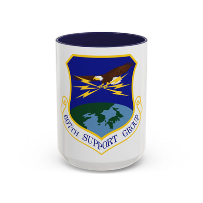 607th Support Group (U.S. Air Force) Accent Coffee Mug