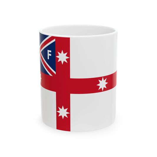 House flag of Sydney Ferries (Australia) White Coffee Mug
