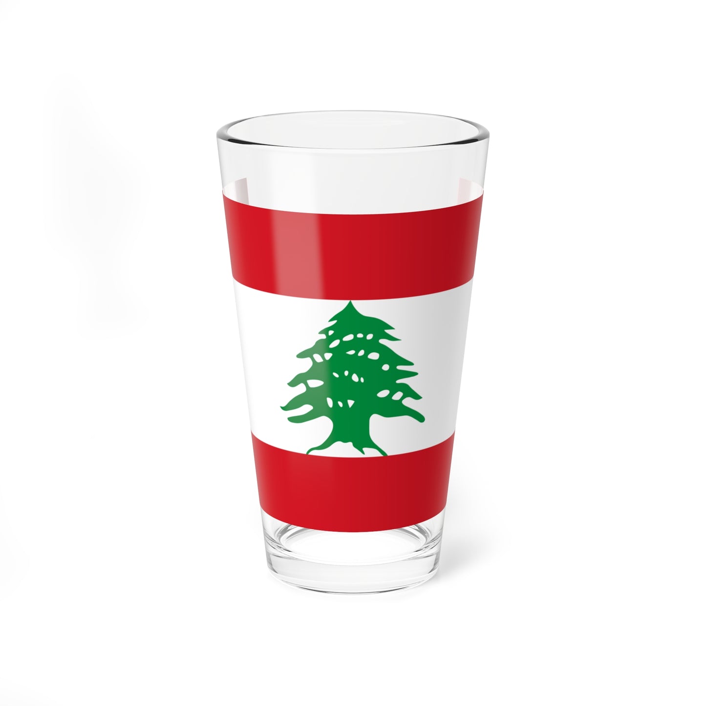 Flag of Lebanon (Lebanon) Pint Glass 16oz