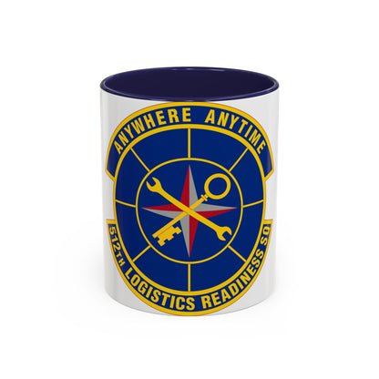 512 Logistics Readiness Squadron AFRC (U.S. Air Force) Accent Coffee Mug