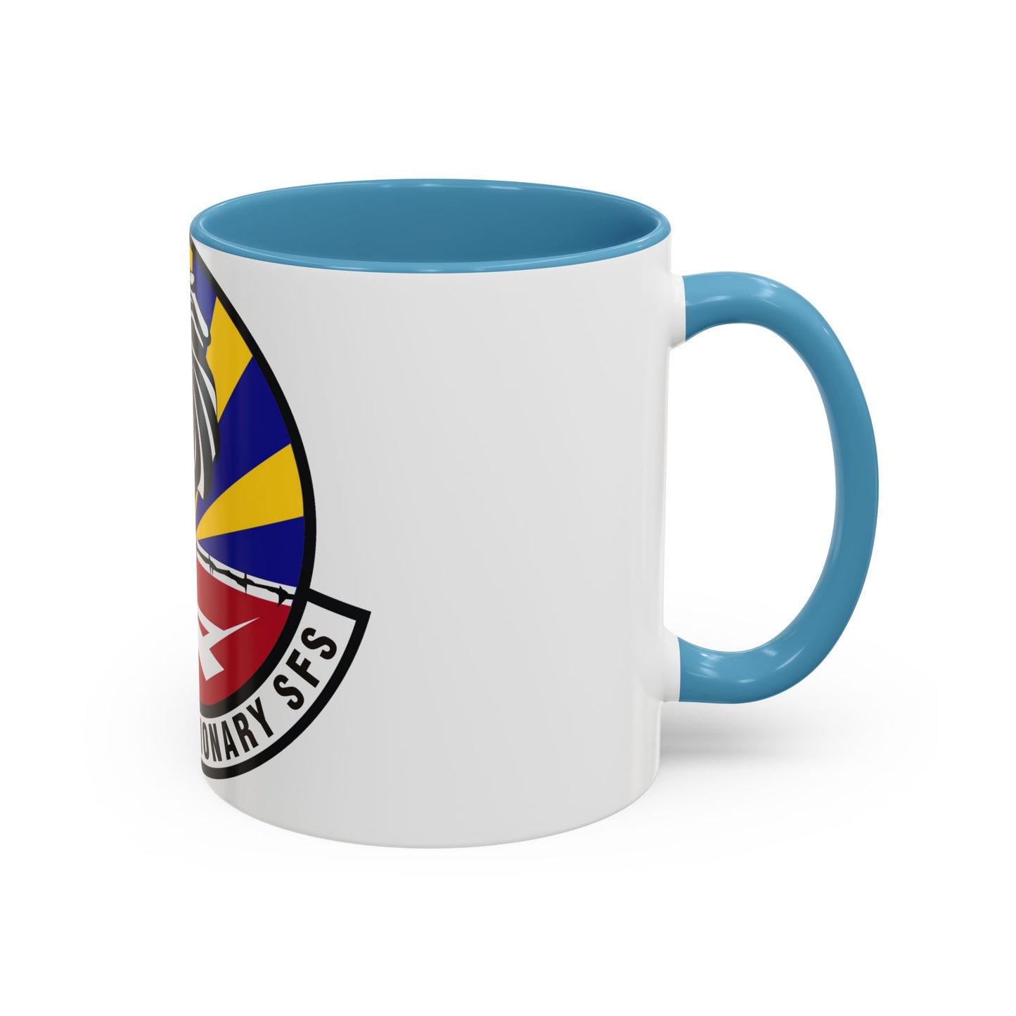 532d Expeditionary Security Forces Squadron (U.S. Air Force) Accent Coffee Mug