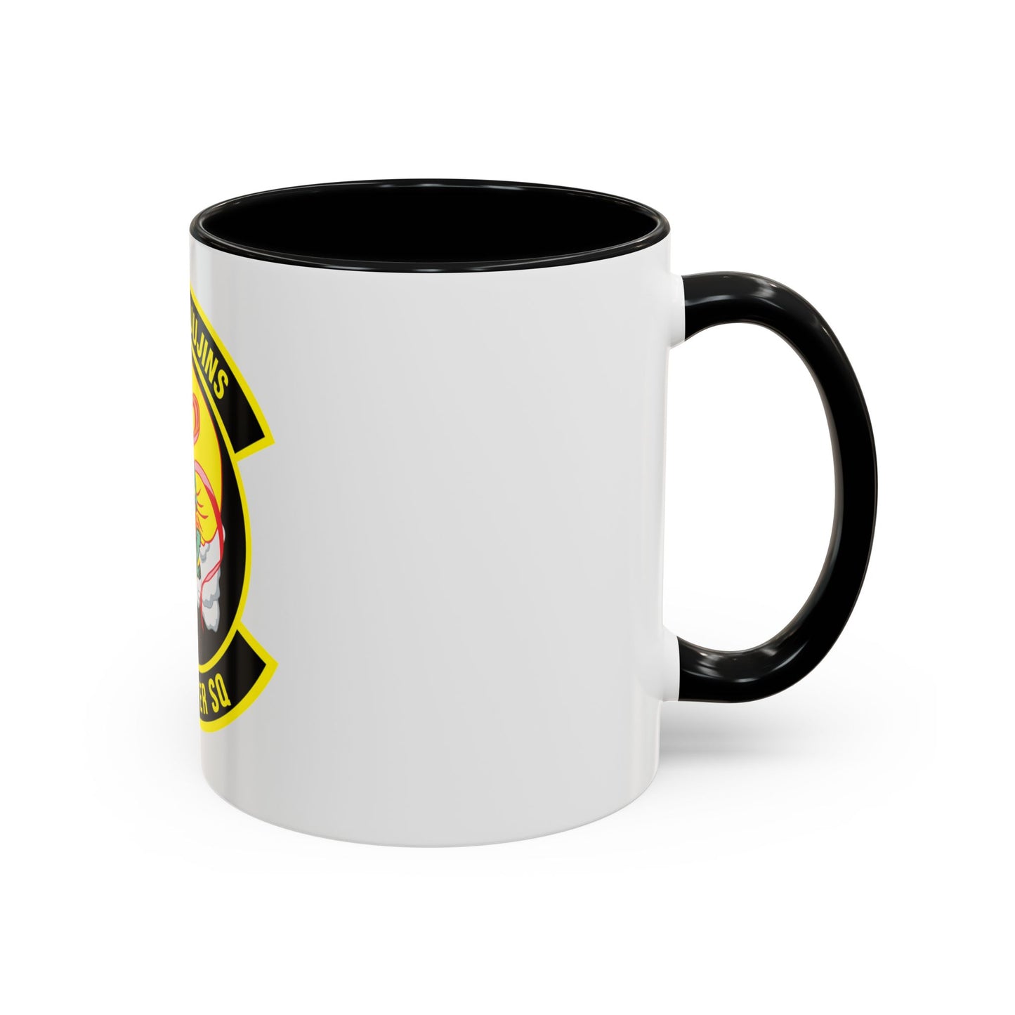 4th Fighter SQ Fightin' Fuujins (U.S. Air Force) Accent Coffee Mug