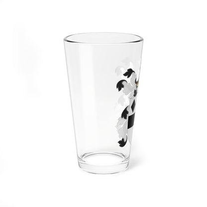 Coat of Arms of Walter Aston (United States) (Coat of Arms) Pint Glass 16oz