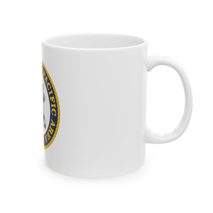 USCG Pacific Area (U.S. Coast Guard) White Coffee Mug